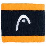 Head Striped Wristband 2.5" Navy / Banana